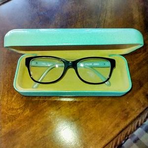 Authentic Tiffany & Co glasses with case